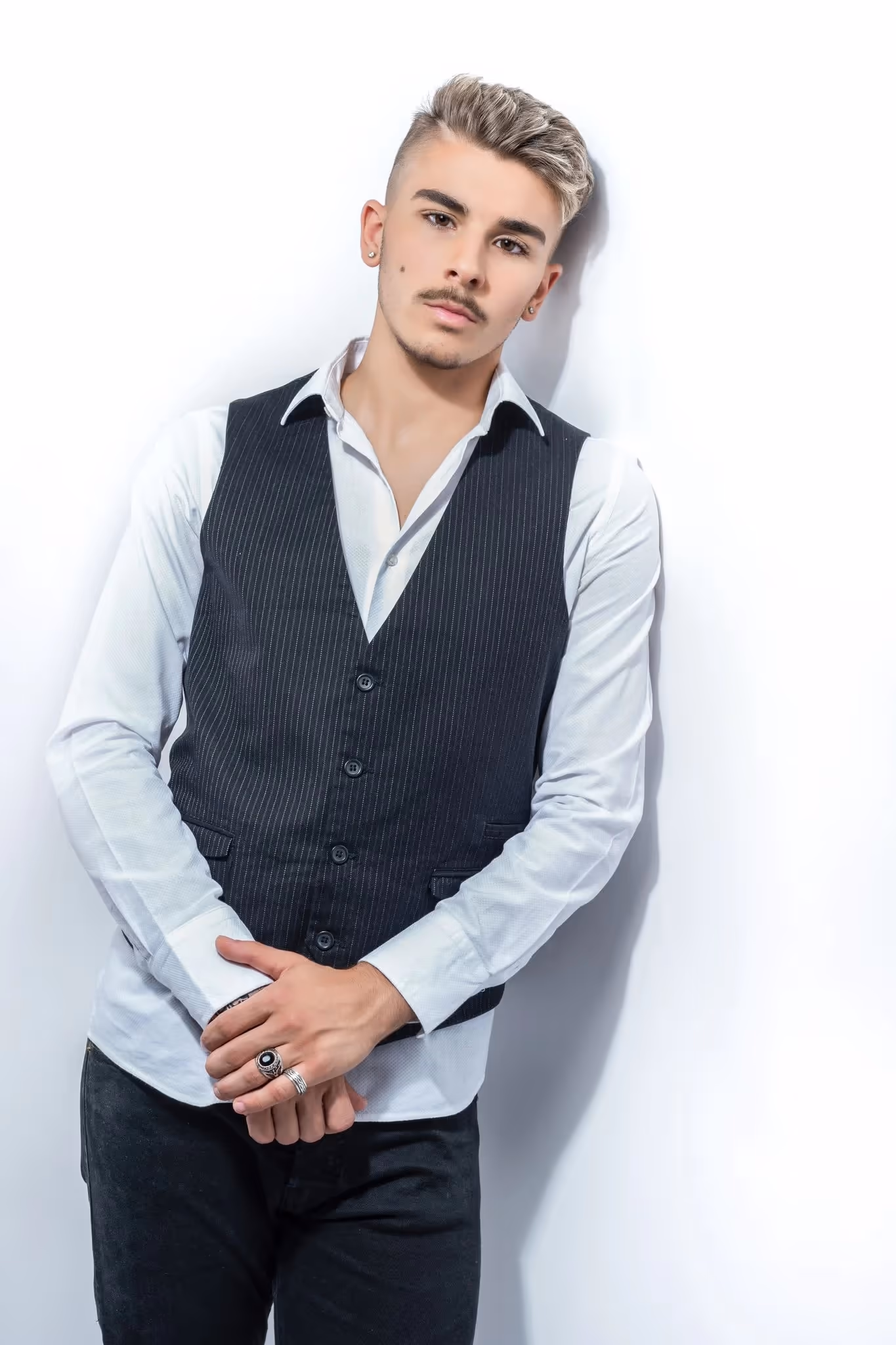 Ritratto corporate con camicia e gilet